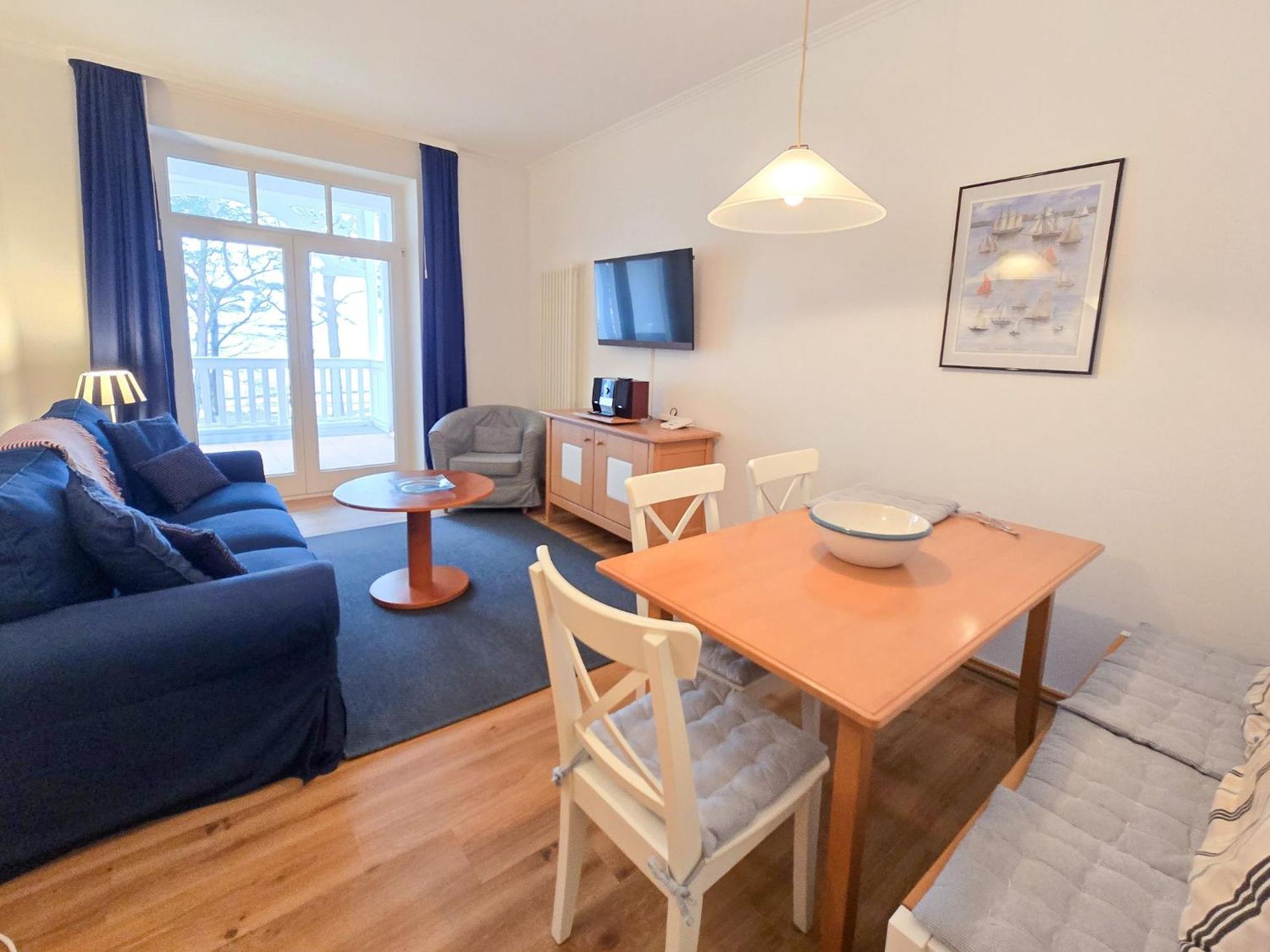 Strandvillen Binz - Ferienwohnung Mit Meerblick, 2 Schlafzimmern Und Balkon Sv-607 Eksteriør billede